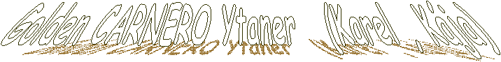 Golden CARNERO Ytaner   (Karel , K�ja)